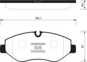 Sangsin brake SP1622