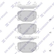Sangsin brake SP4367